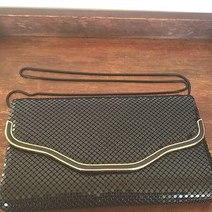 Vintage Black Shoulder Bag/Clutch